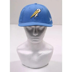 Myrtle Beach Pelicans New Era 59Fifty MiLB Minor Baseball Hat Cap Fitted 7 1/2